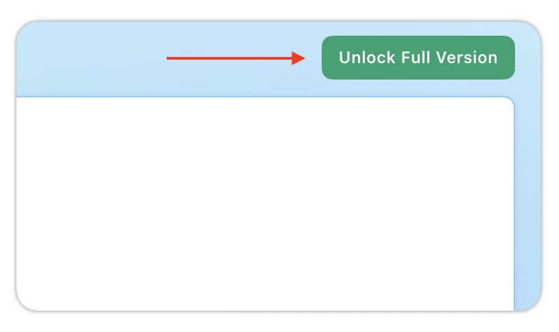 Unlock full version button in Duplicate File Finder