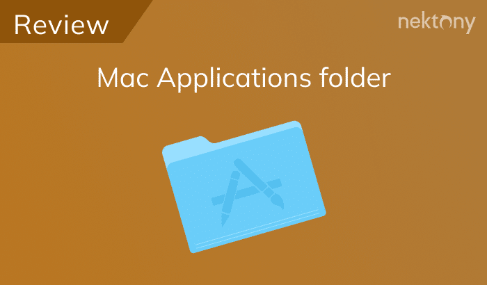 Where is the Applications folder on a Mac