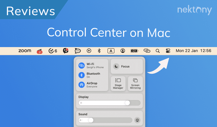 Where is the Control Center on Mac