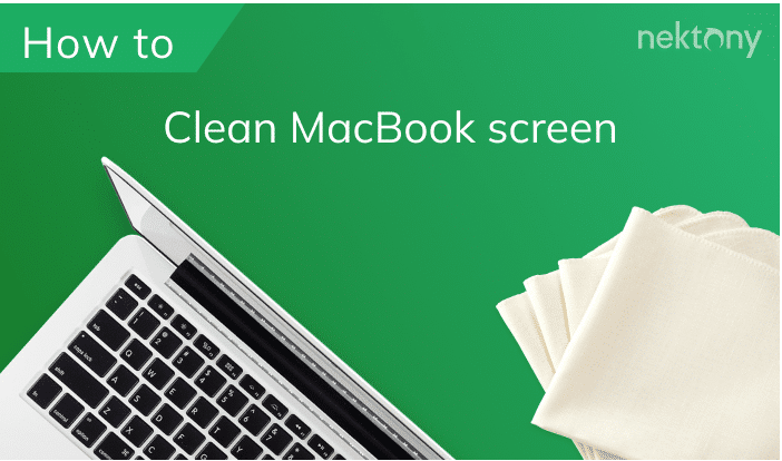 clean macbook screen