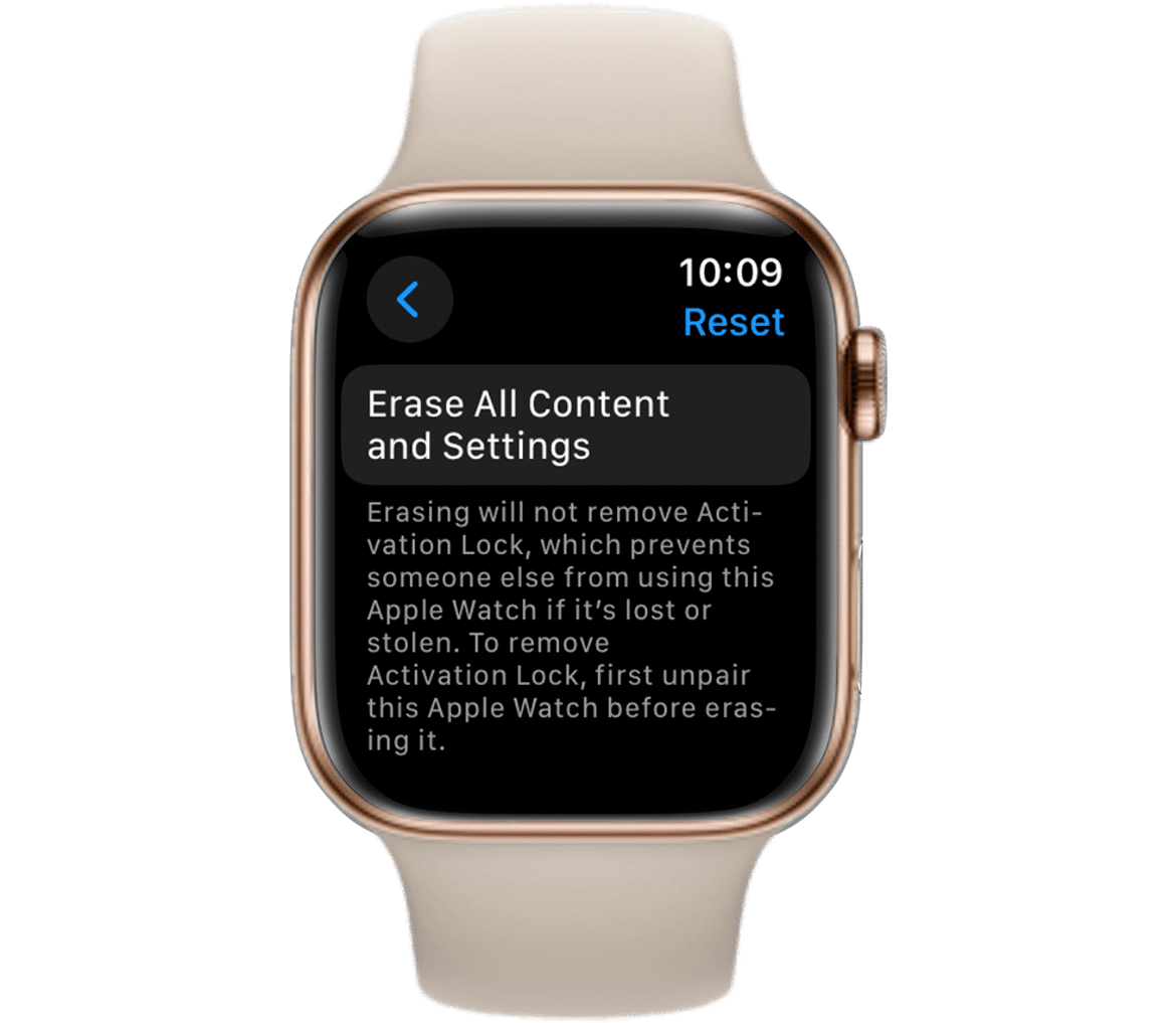 How to Unpair Restart and Reset Apple Watch