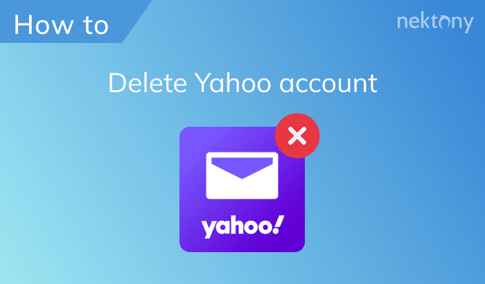 How to delete a Yahoo email account