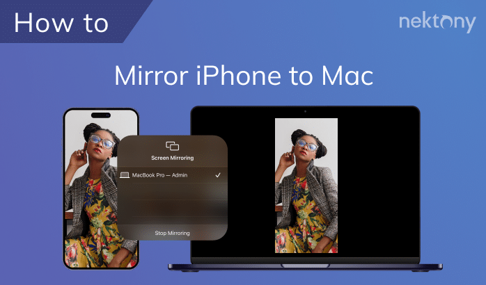 how to mirror iPhone to Mac