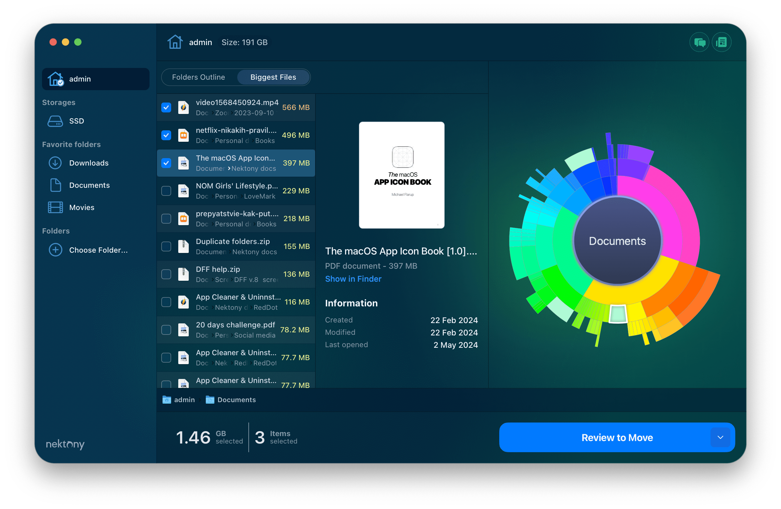 Duplicate File Finder types files