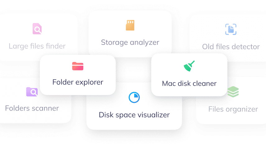 disk space analyzer features