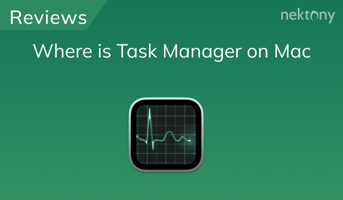 where is task manager on mac