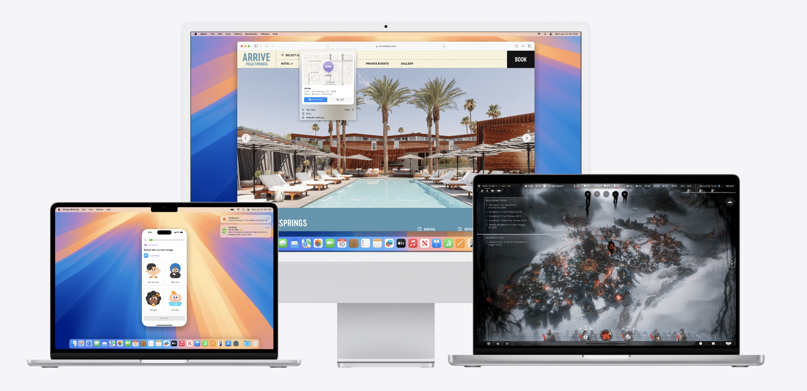 macOS Sequoia pictures