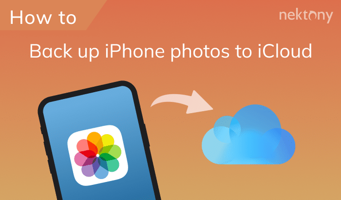 back up iphone photos to icloud