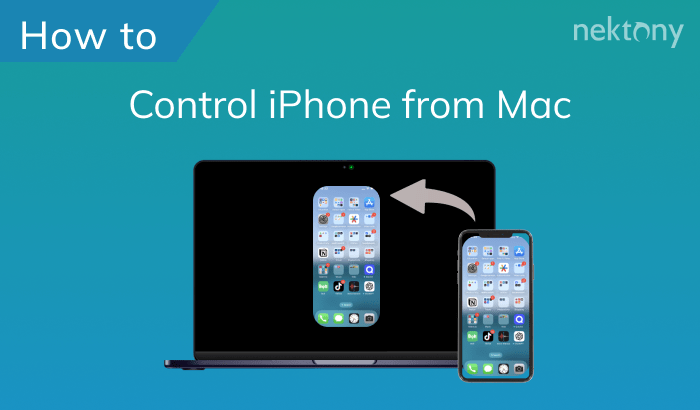 control iphone from mac