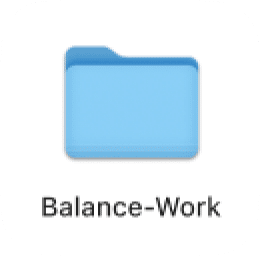 folder balance work