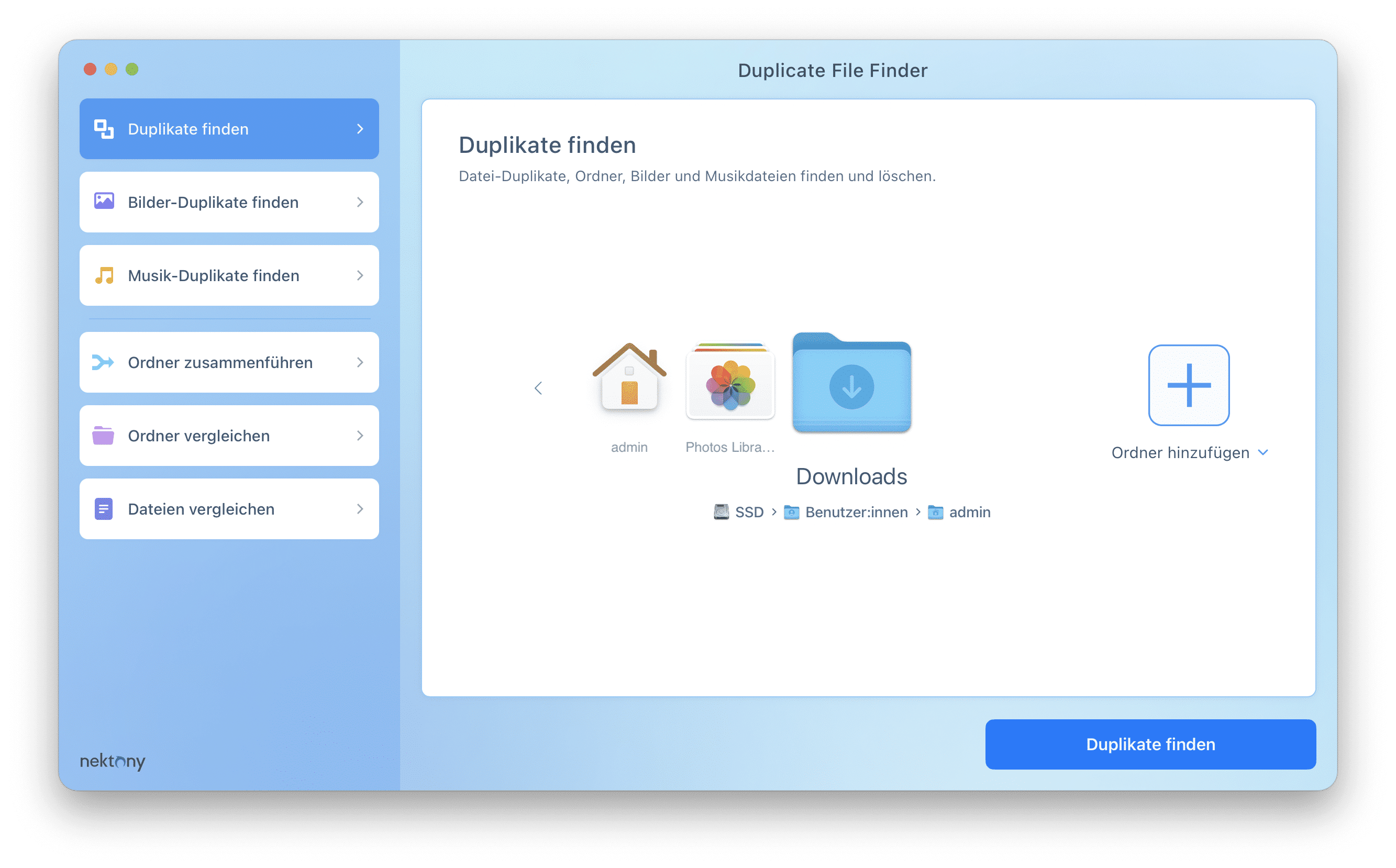 Duplicate File Finder light