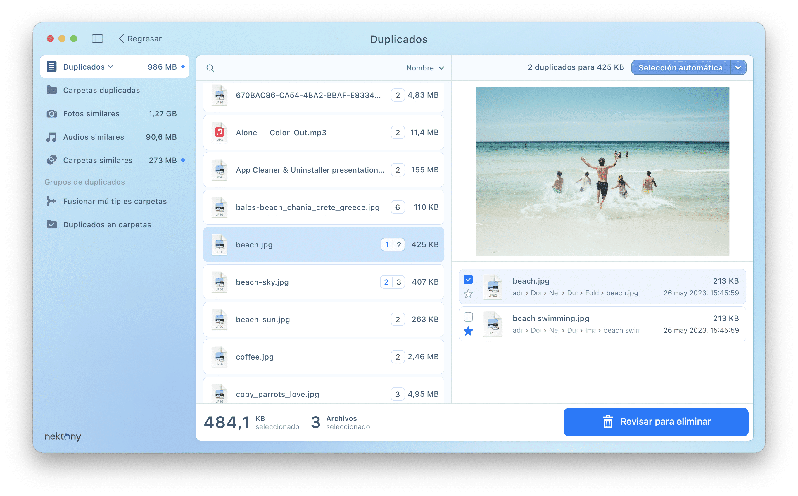 Duplicate File Finder light