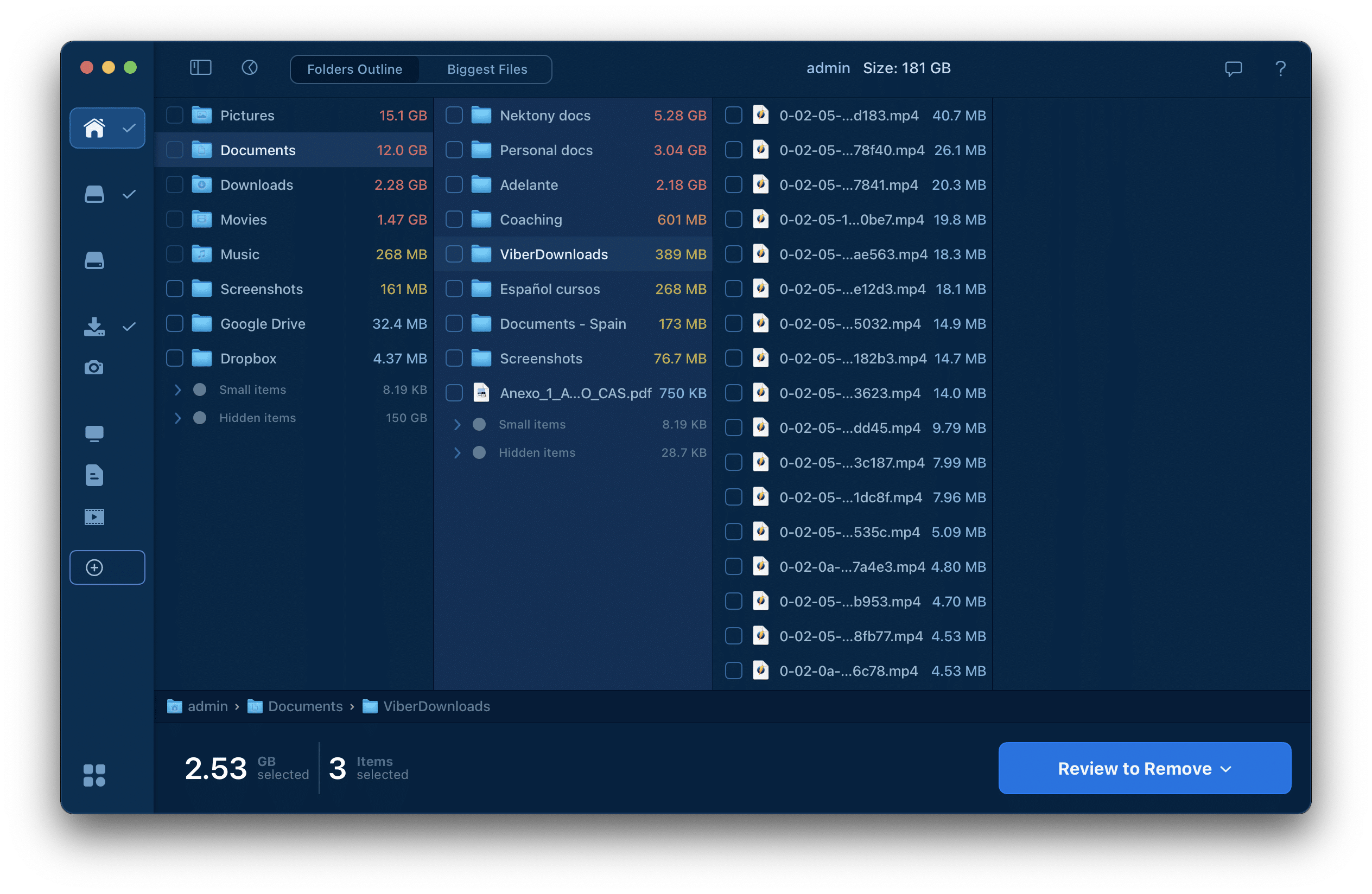 Duplicate File Finder types files