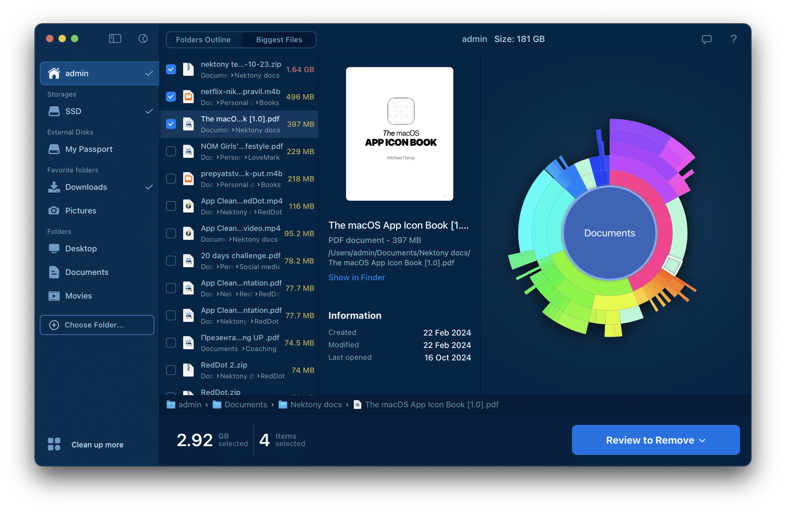 Duplicate File Finder types files