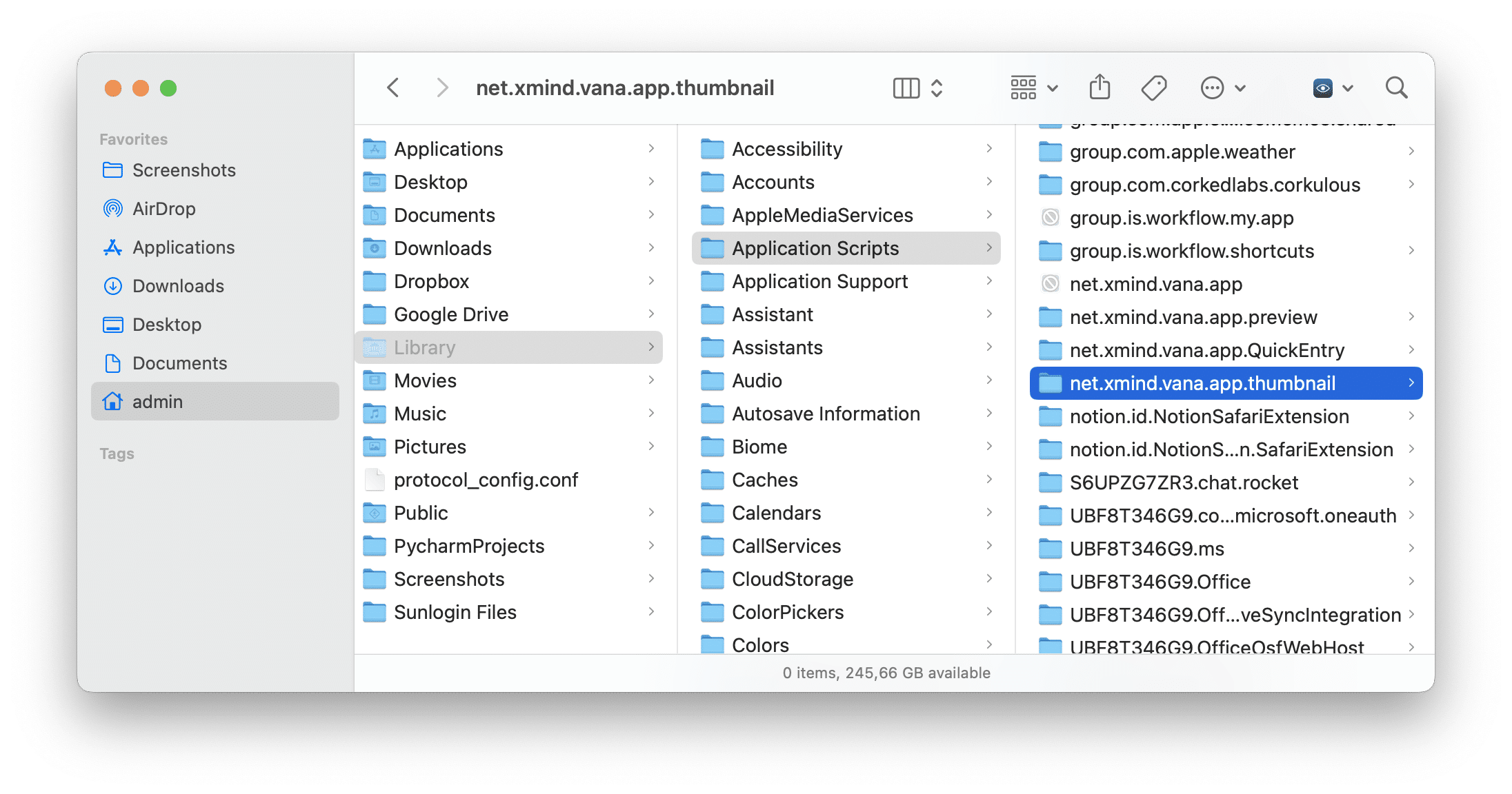 Xmind support files