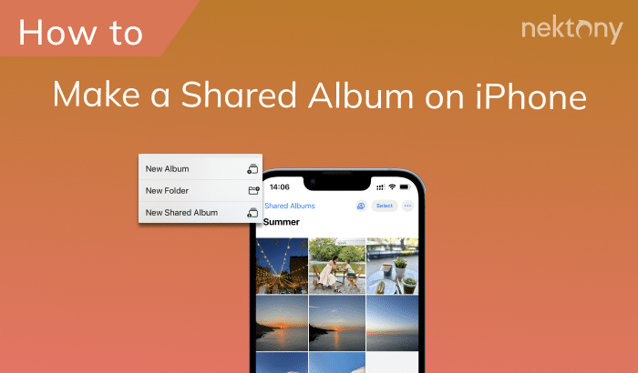 How to make a Shared Album on iPhone