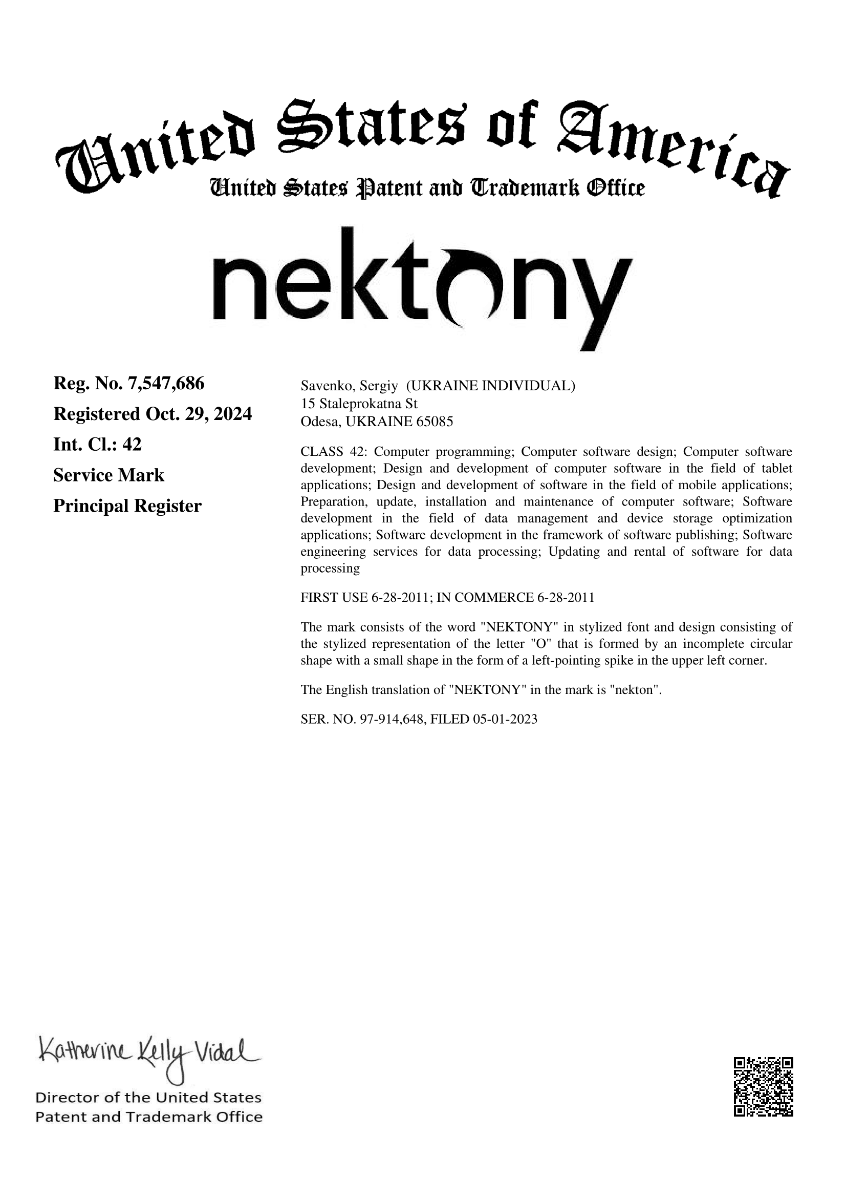 Nektony USA