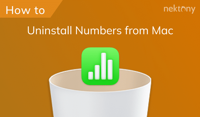 How to uninstall Numbers on your Mac