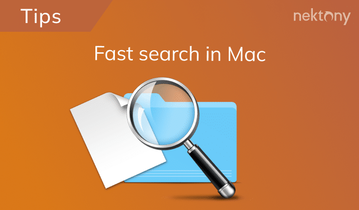 fast search in mac