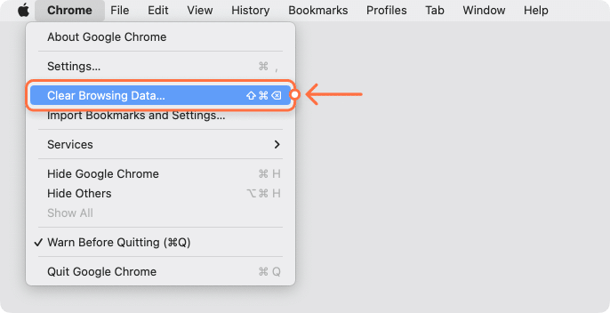 Go to Folder in Finder
