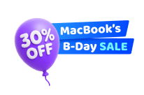 macbook birtday label purchase page