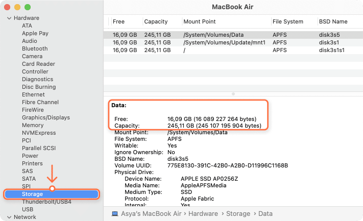 System Information app