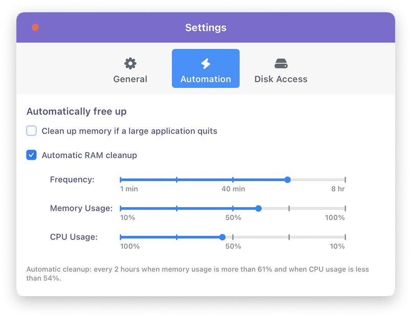 automatically-free-up