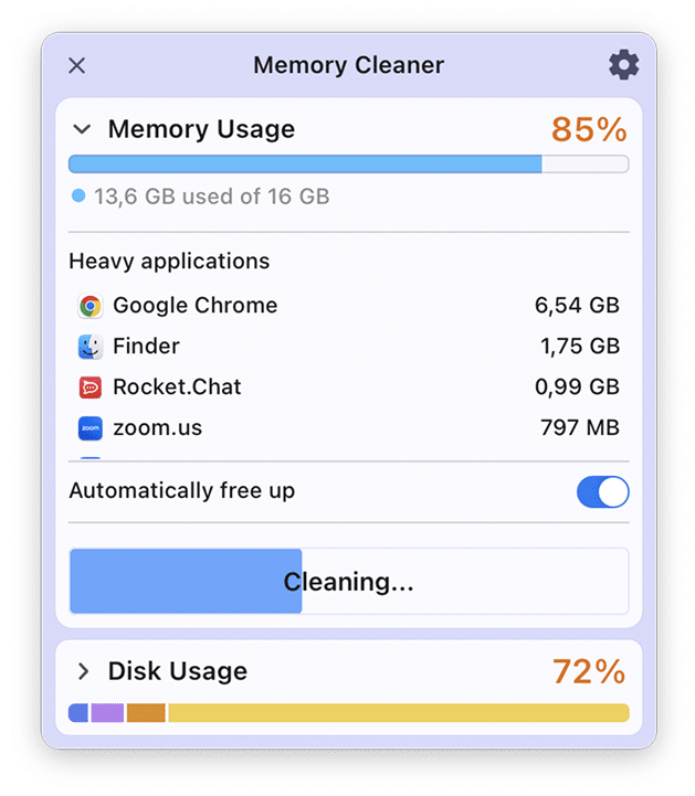 cleaning ram
