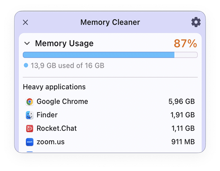 free up ram