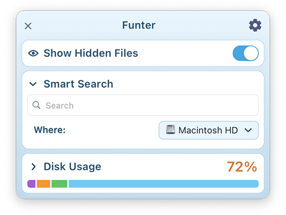 funter window