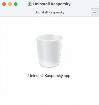 the Kaspersky uninstallation app for Mac