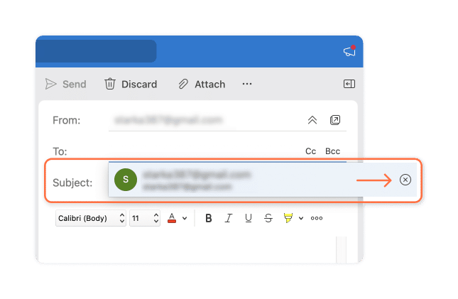 Deleteing auto-complete address in Outlook