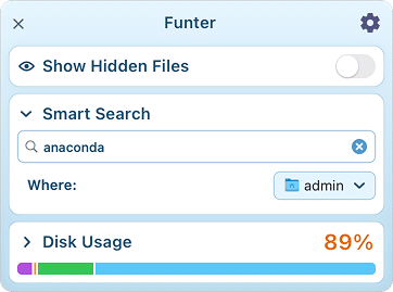 Funter window