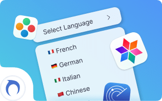 select language