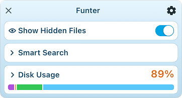 funter window