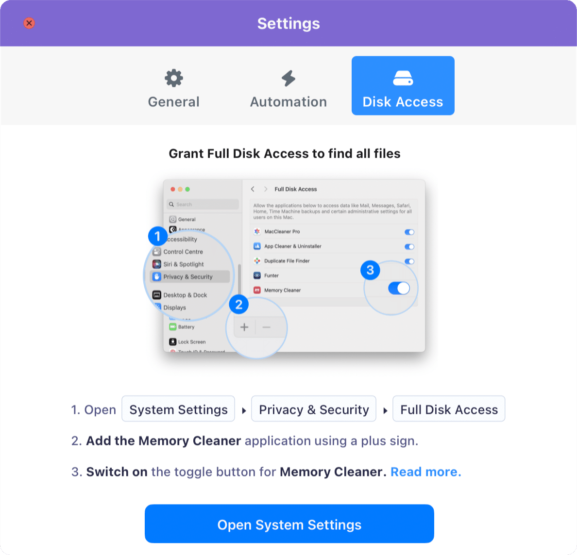 Operative Memory Cleaner Help and Support for Memory Cleaner – Nektony Help