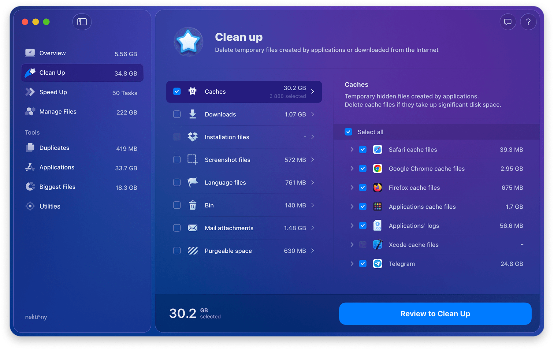 MacCleaner Pro window