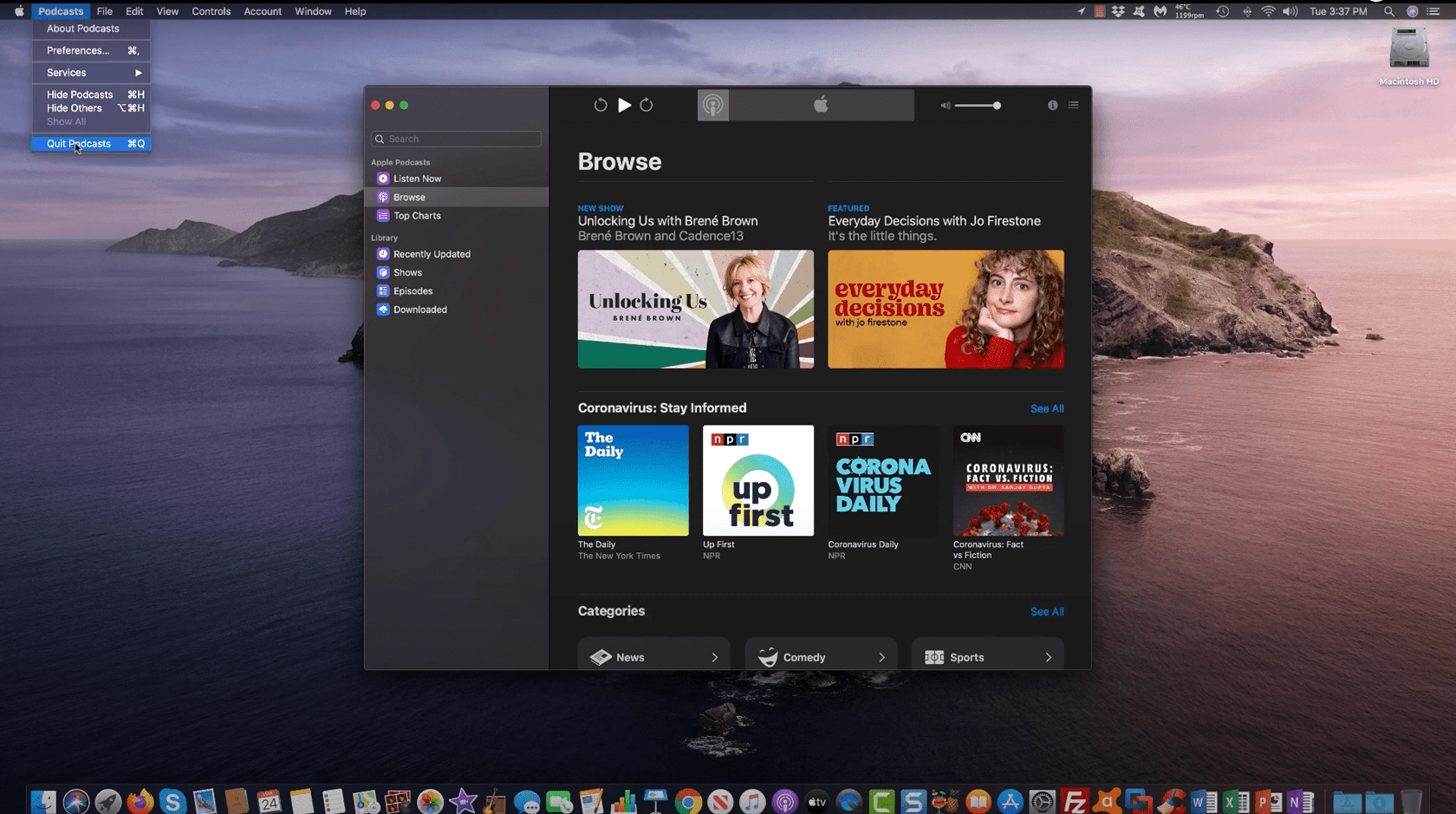 macOS Catalina (10.15)