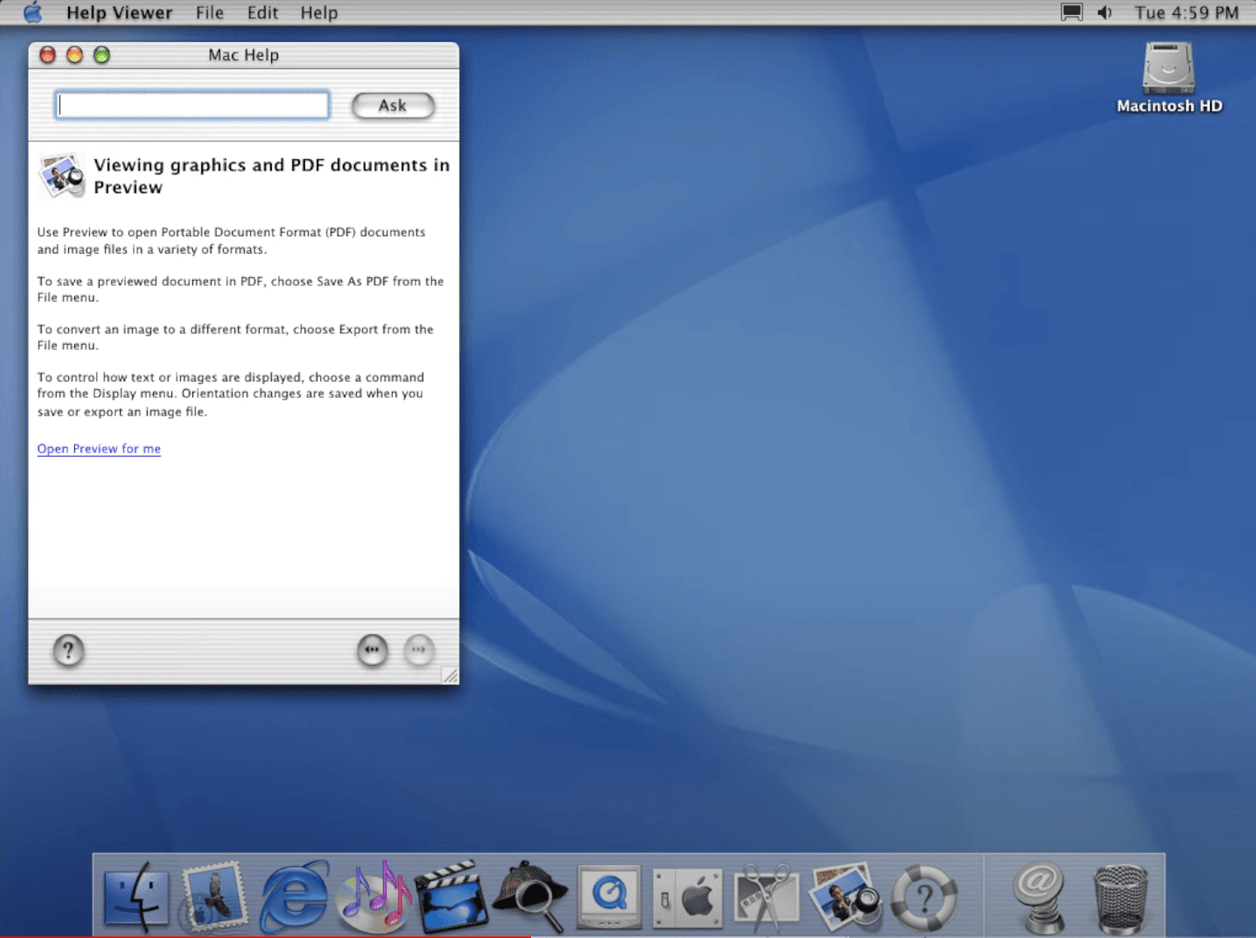 Mac OS X 10.1 Puma