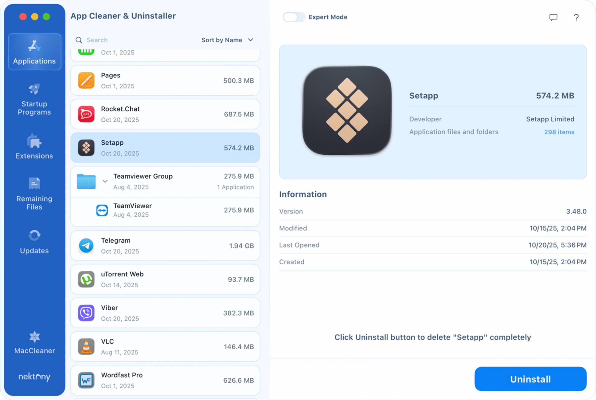 How to uninstall Setapp from Mac completely | Removal guide