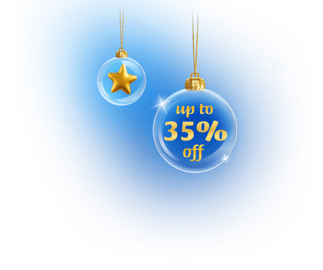 christmas sale product label