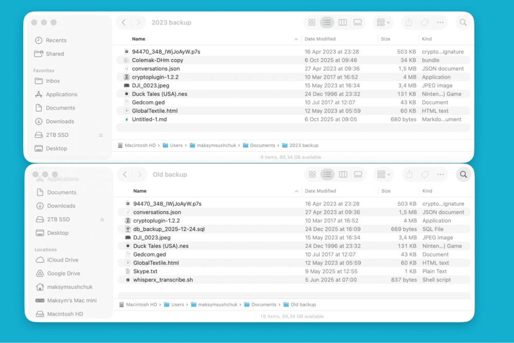 How to compare folders on Mac: 5 proven methods