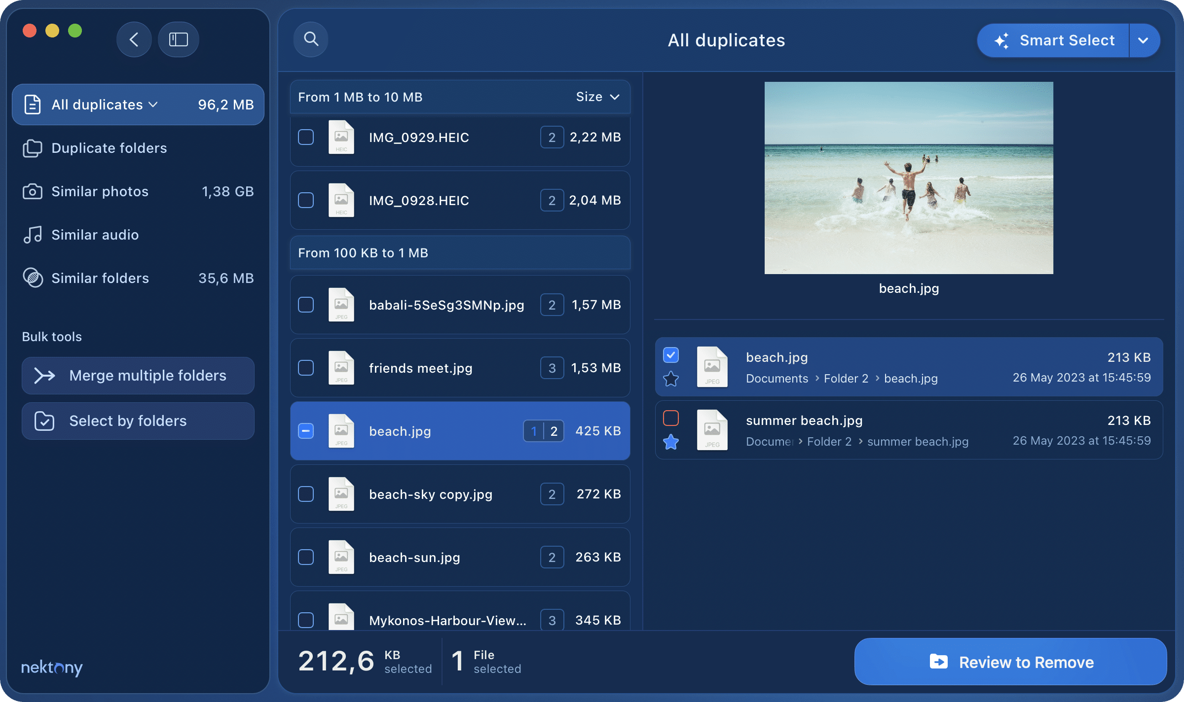 Duplicate File Finder light