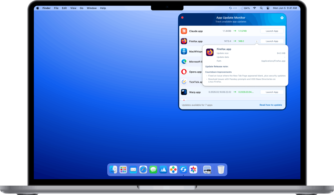 FireWally at macbook