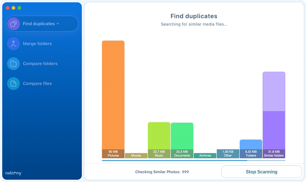 duplicate scaning chart