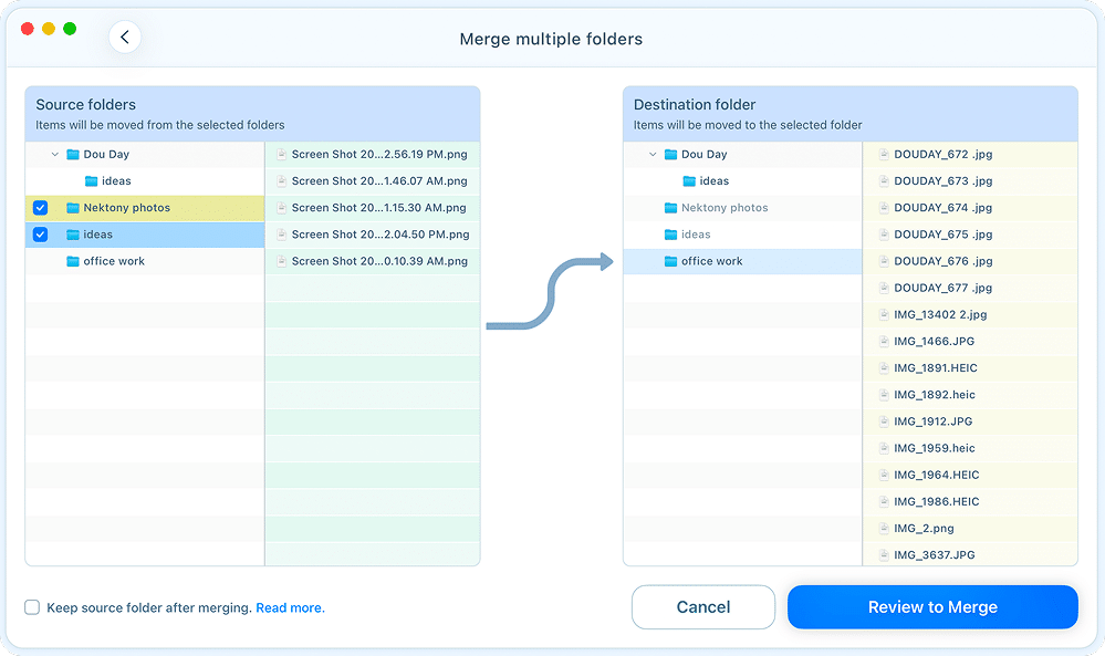 File Merge Directories How to Merge Similar Folders with Duplicate File Finder