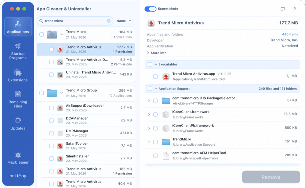 How to Uninstall Trend Micro Antivirus on Mac | Nektony