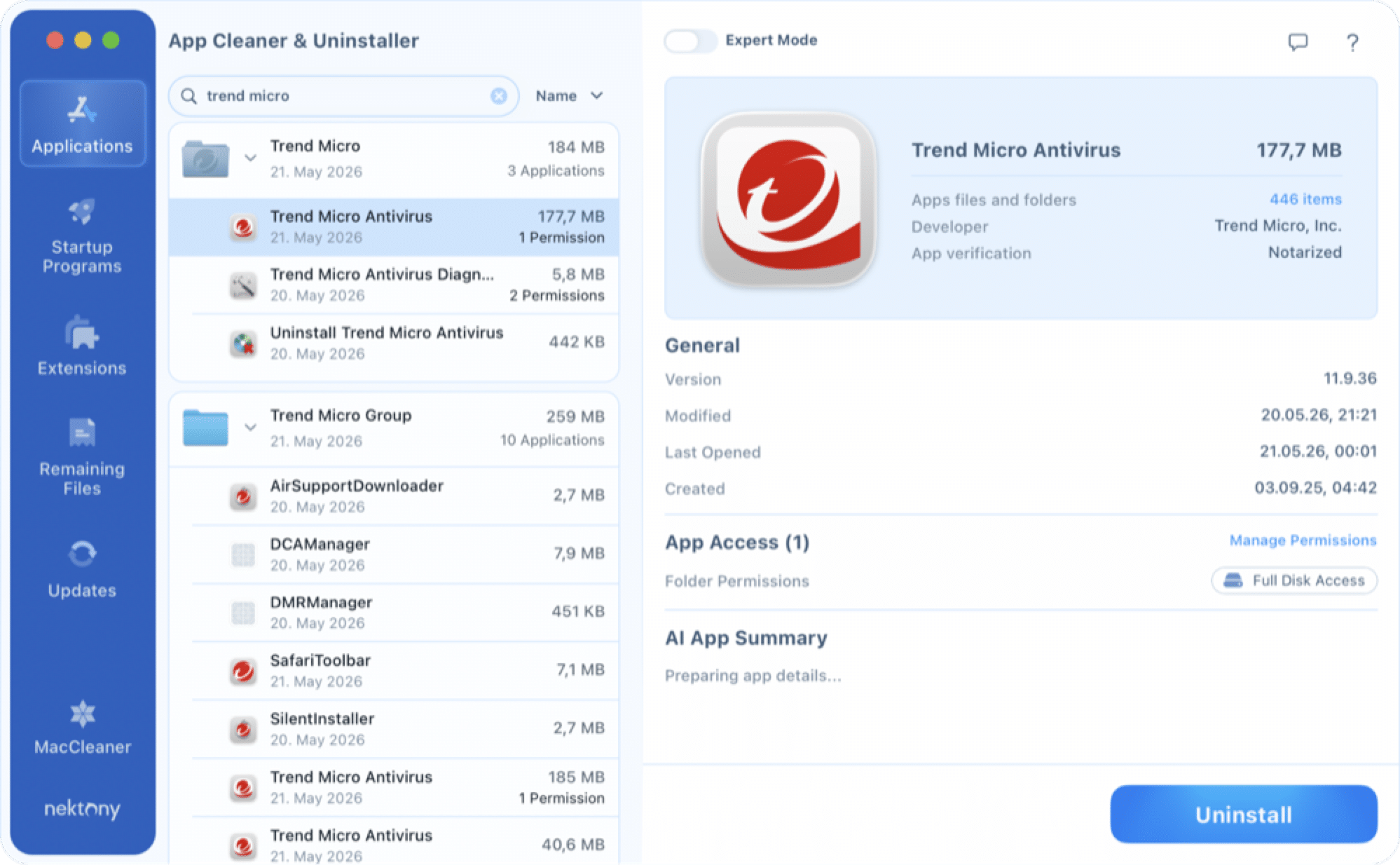 How to Uninstall Trend Micro Antivirus on Mac | Nektony