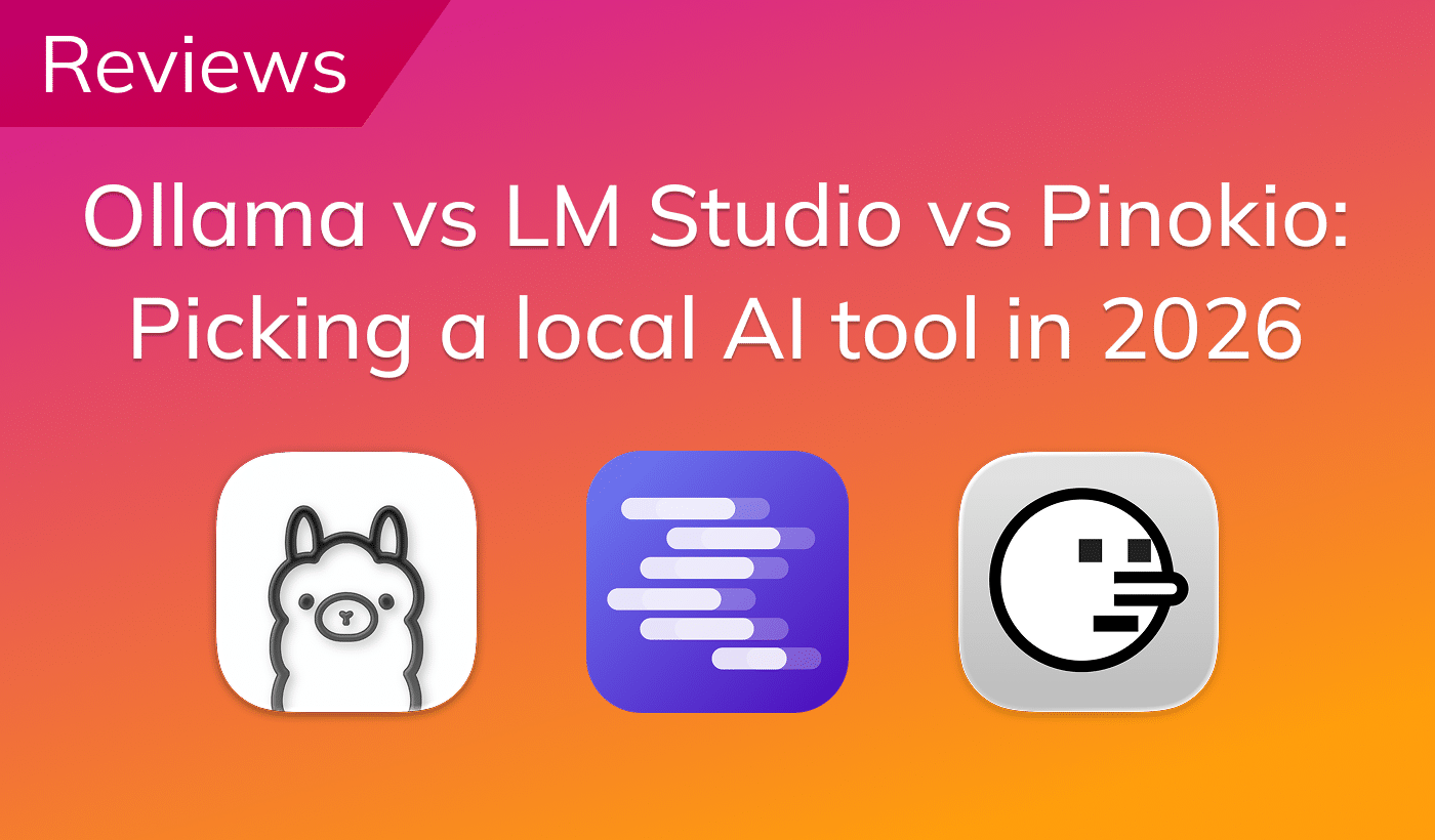 Ollama vs LM Studio vs Pinokio: Picking a local AI tool in 2026